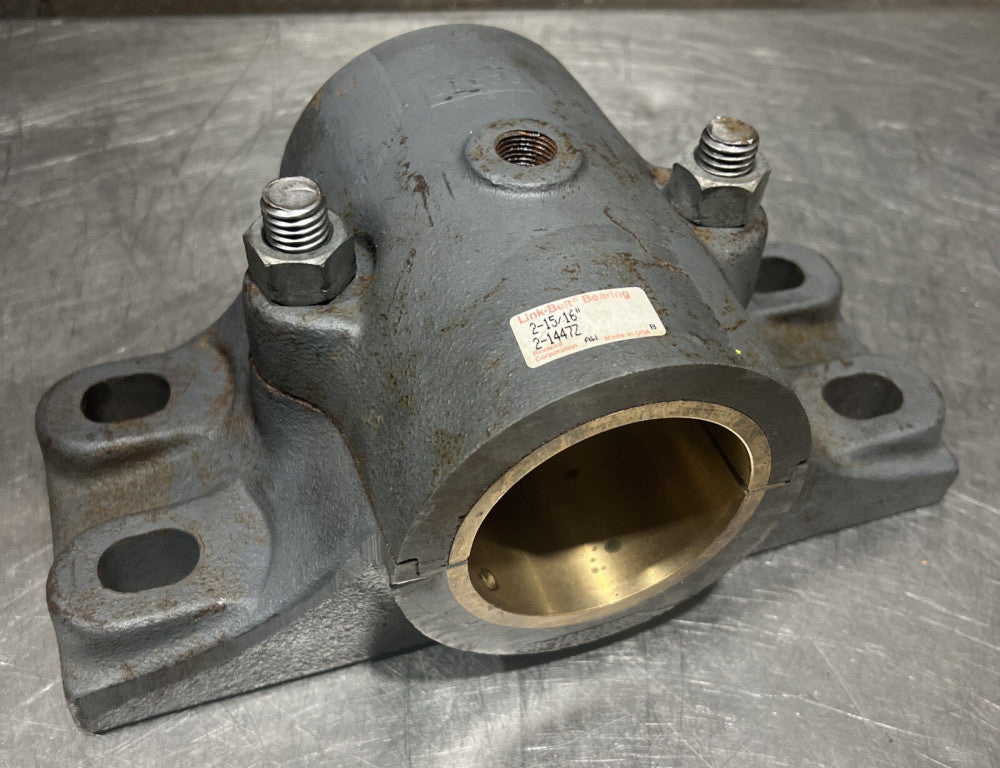 Rexnord Link-Belt Sleeve Bearing Unit  2-15/16"  2-1447Z Nos Surplus