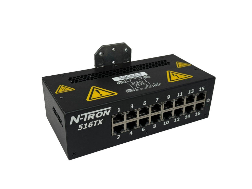 USED RED LION / N-TRON 516TX-A INDUSTRIAL ETHERNET SWITCH 16-PORT