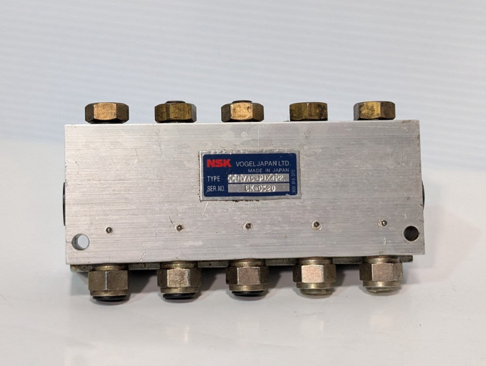 NSK Vogel Type MVA5-P1X4P2 Oil-Air Lubrication System Mixing Valve, As Shown