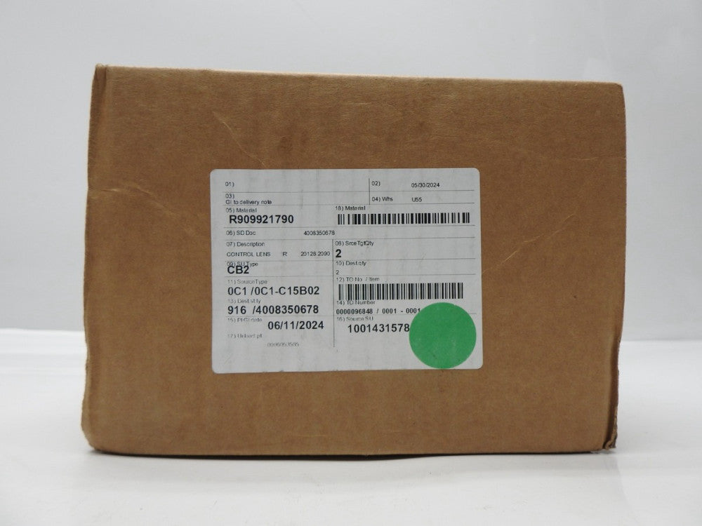 (Lot of 2) Rexroth R909921790 Port Plate W - OEM NEW!