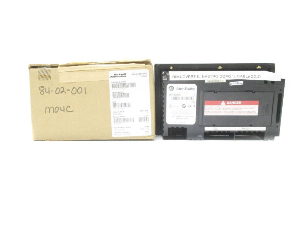 ALLEN BRADLEY 2711B5A8 SER. H .25A 240V F/W 4.48 REMAN