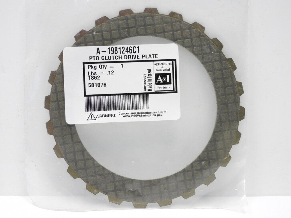 A&I A-1981246C1 PTO Clutch Drive Plate