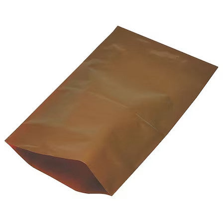 Zoro Select 5Cyh3 Uv Protective Bags, 10" X 6", 2 Mil, Amber, None, 1000 Pk