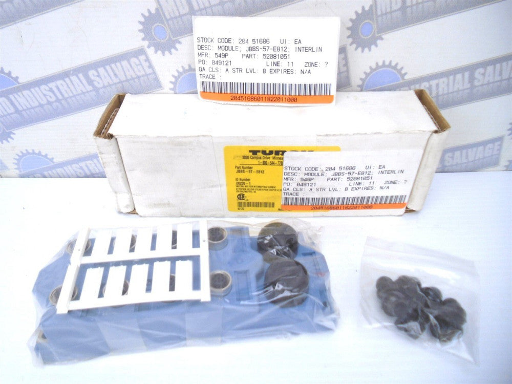 TURCK - JBBS-57-E812 - U0205 DeviceNet PASSIVE 8-PORT JUNCTION BOX -(NEW in BOX)