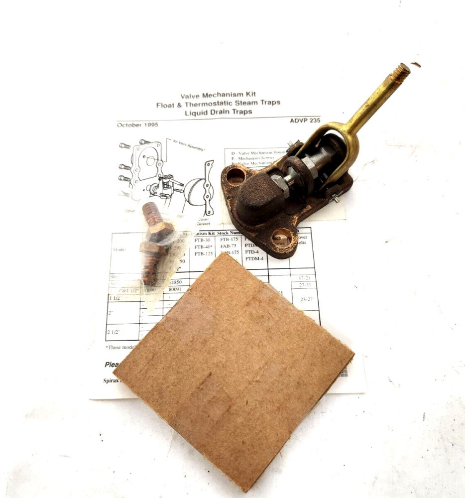 SPIRAX SARCO 3/4 F- FT-150  FTN-1 Valve Mechanism Kit 80087 NEW