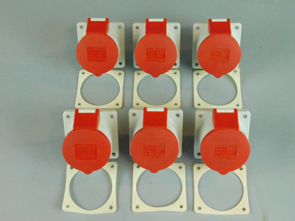 *Lot of 6* Bals 132001 Panel Straight-Flange 75x75 Fixing Center 60x60 Mounti...
