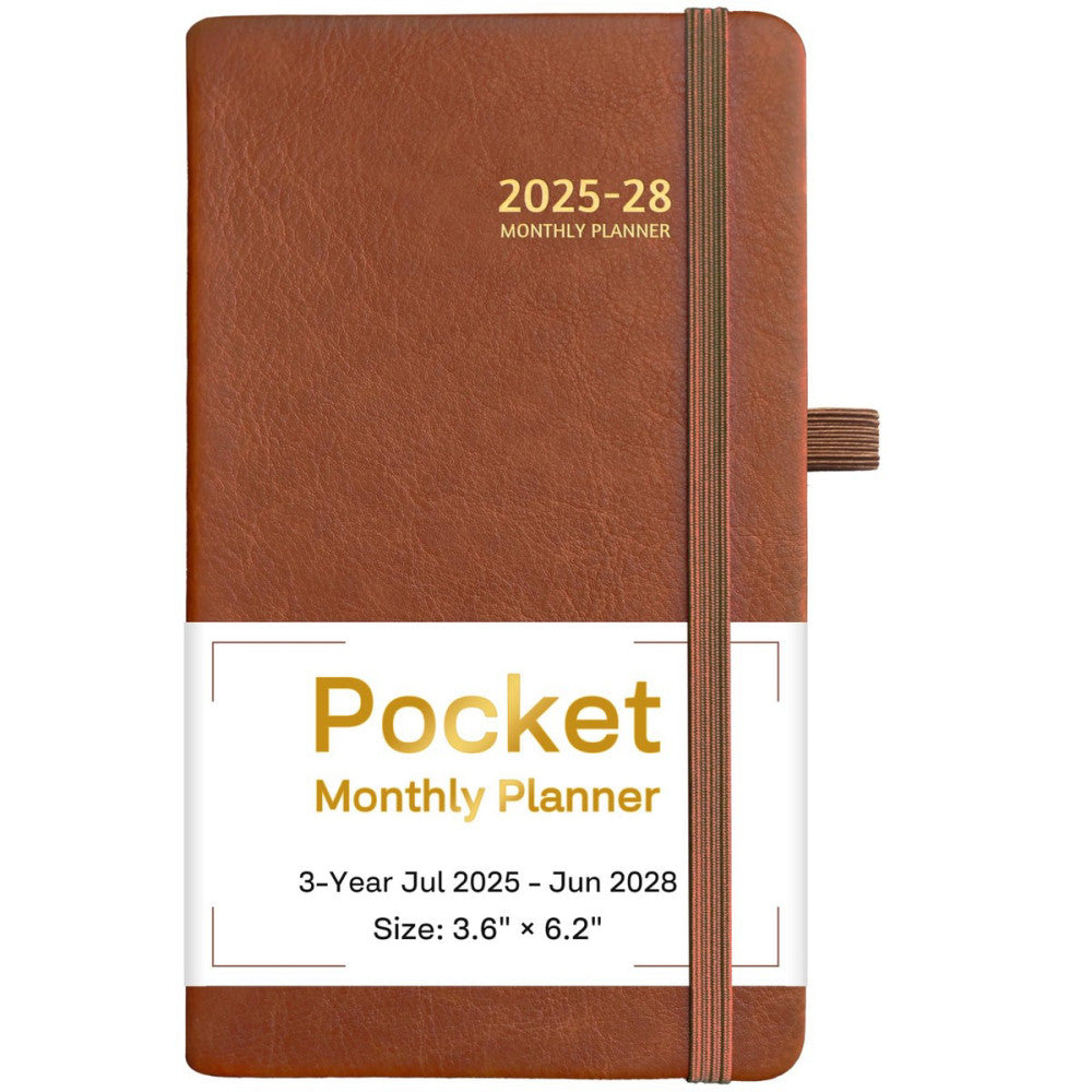 2025-2028 Pocket Monthly Planner 36 Months from Jul 2025 - Jun 2028 3 Year Ca...