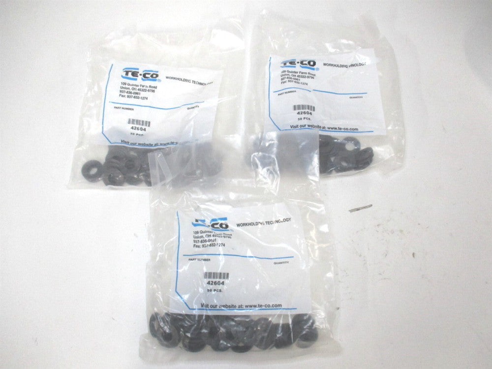 TE-CO (42604) 7/16″ Steel Black Oxide Screw Standard Flat Washer - Pack of 150
