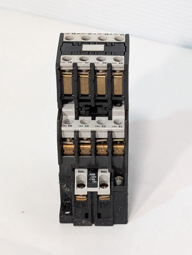 GE General Electric CR7XR40 Auxiliary Contact & CR7RA Contactor Relay, As Shown