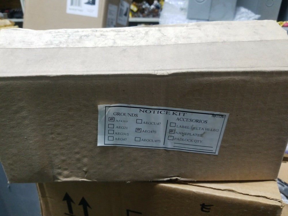 NEW OLD STOCK GE GENERAL ELECTRIC SPECTRA SERIES PANELBOARD GROUND AEG47S