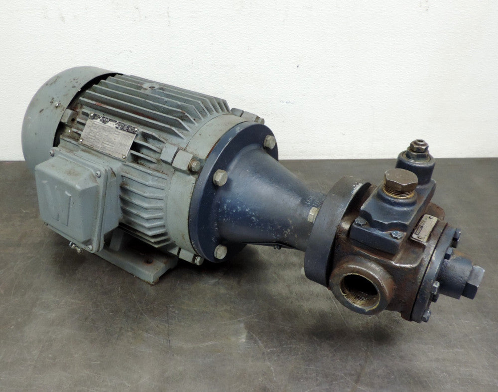 Worldwide Electric Motor 7.5 hp WWEM7.5-18-213TC 1750 RPM Haight Pump 1-1/2" npt