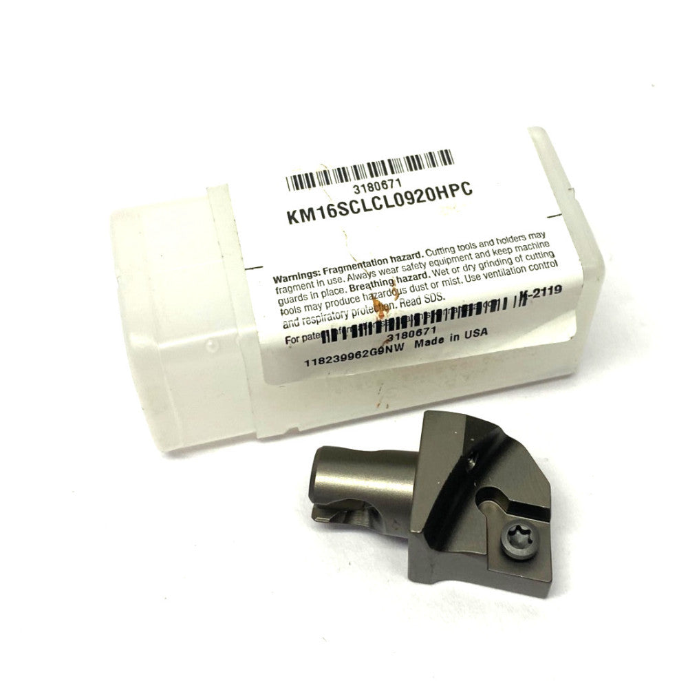 Kennametal 3180671 KM Micro™ Cutting Unit SCLC-95° S-Clamping KM16SCLCL0920HPC