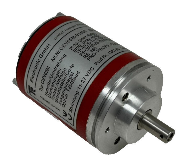USED TR ELECTRONIC CEV65M-01460 ROTARY ENCODER CEV65M 128133