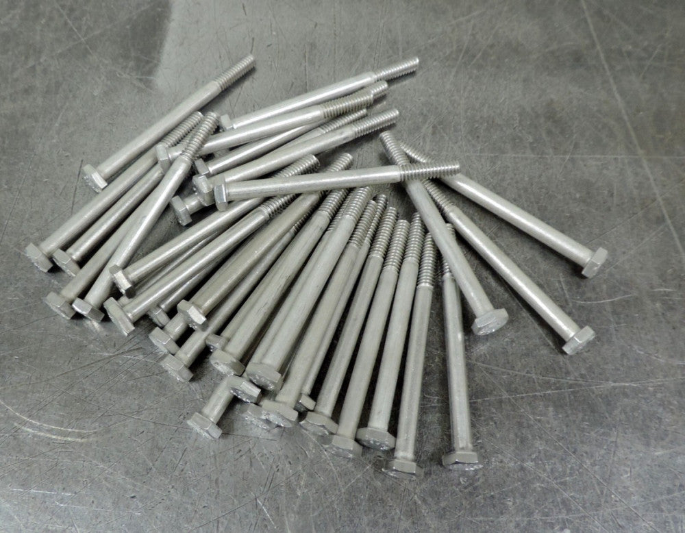 THE S30400 1/4" X 3 1/4" Stainless Steel SS Hex Head Bolt Lot of Thirty Four(34)