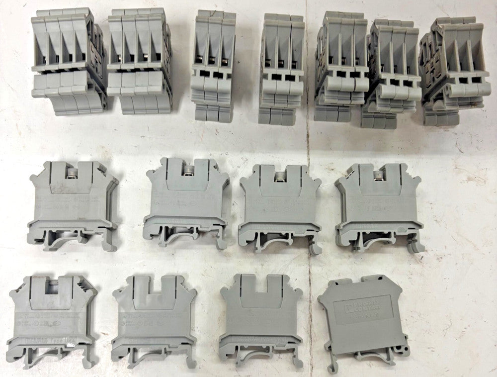 PHOENIX CONTACT TERMINAL BLOCKS LOT OF 35 TYPE UK4  800V