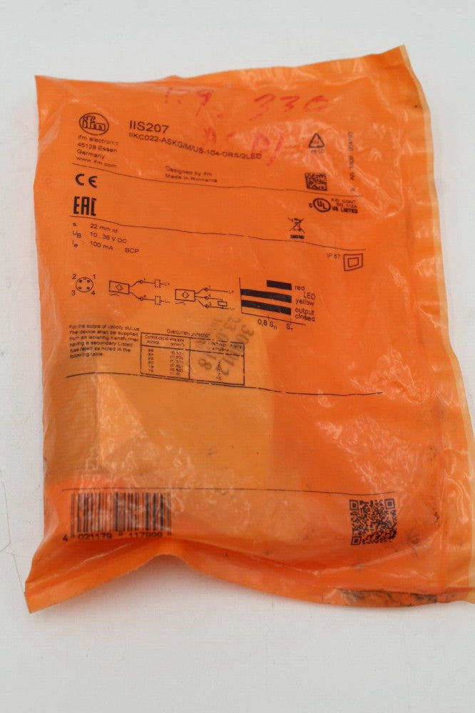 IFM IIS207 Efector Proximity Switch Sensor