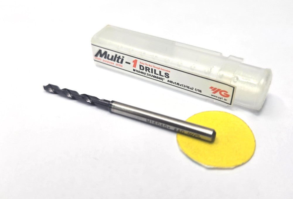 YG-1 MULTI-1 DRILL BIT #40 *M16040*