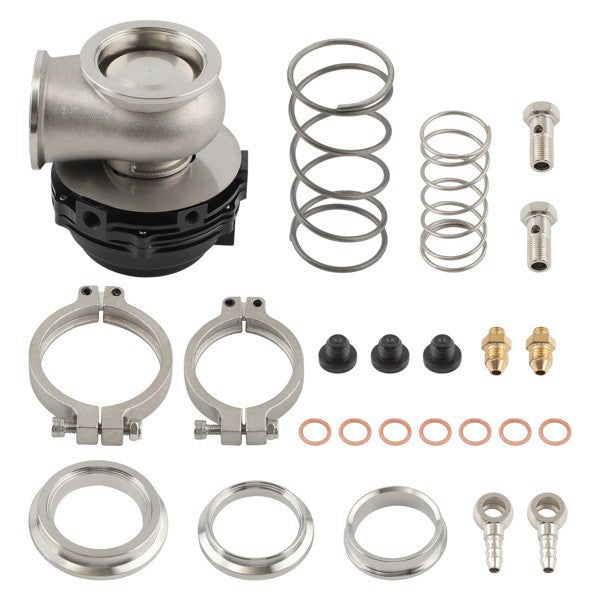 Universal 44mm External Wastegate Vband Flanges Clamp 17 Psi Water Cooler
