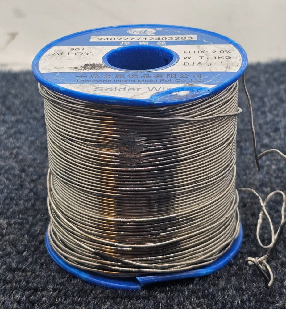 QIDA 240227712403283: ALLOY 901 FLUX 2.0% 1KG SOLDIER WIRE