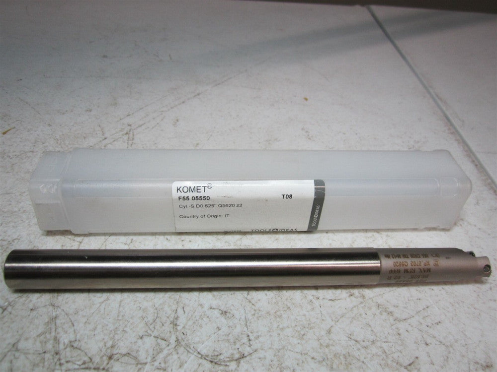 Komet (F55 05550) 0.625" Diameter Cylinder Q5620 z2 Boring Bar
