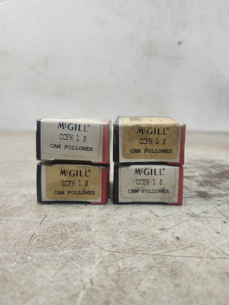 NEW IN BOX LOT OF 4 MCGILL CAM FOLLOWER CCFH 1 S