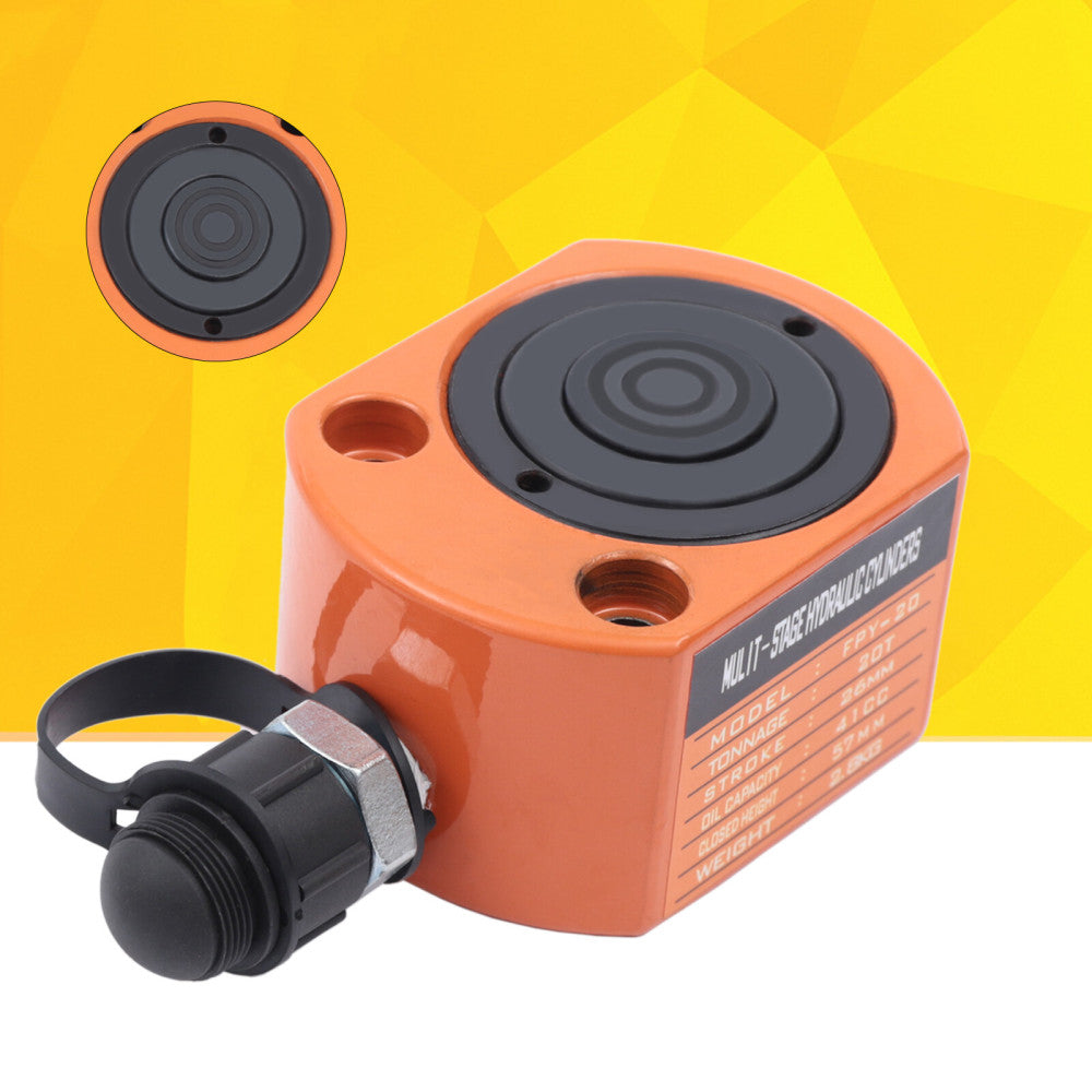  20 T Hydraulic Cylinder Jack Mini Hydraulic Ram Low Profile Lifting Cylinder