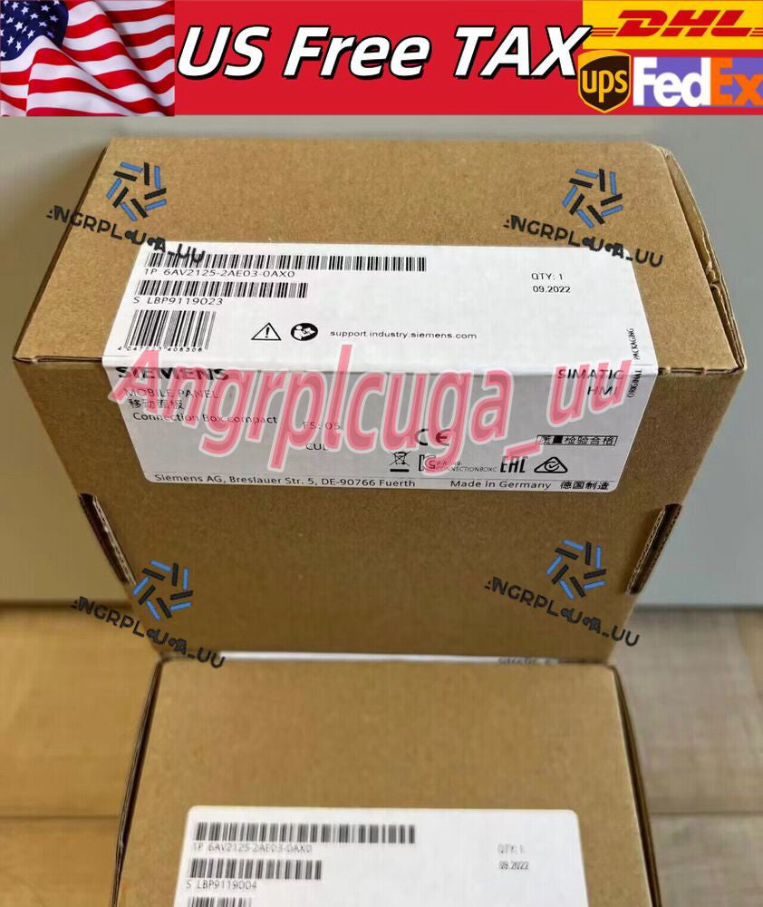New Siemens 6AV2125-2AE03-0AX0 6AV21252AE030AX0 SIMATIC HMI connection box