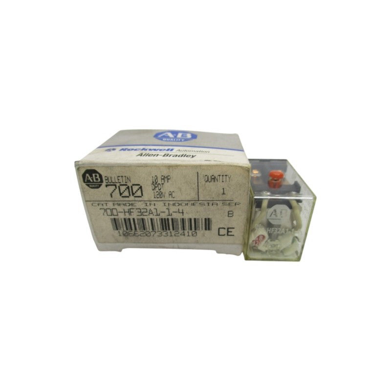 ALLEN BRADLEY 700-HF32A1-1-4 SER. B 120VAC 10A (GY/BL) NSMP