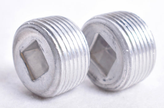 2 Count Crouse-Hinds 1" Threaded Recessed Aluminum Hole Plugs PLG3SA PLG 3 SA