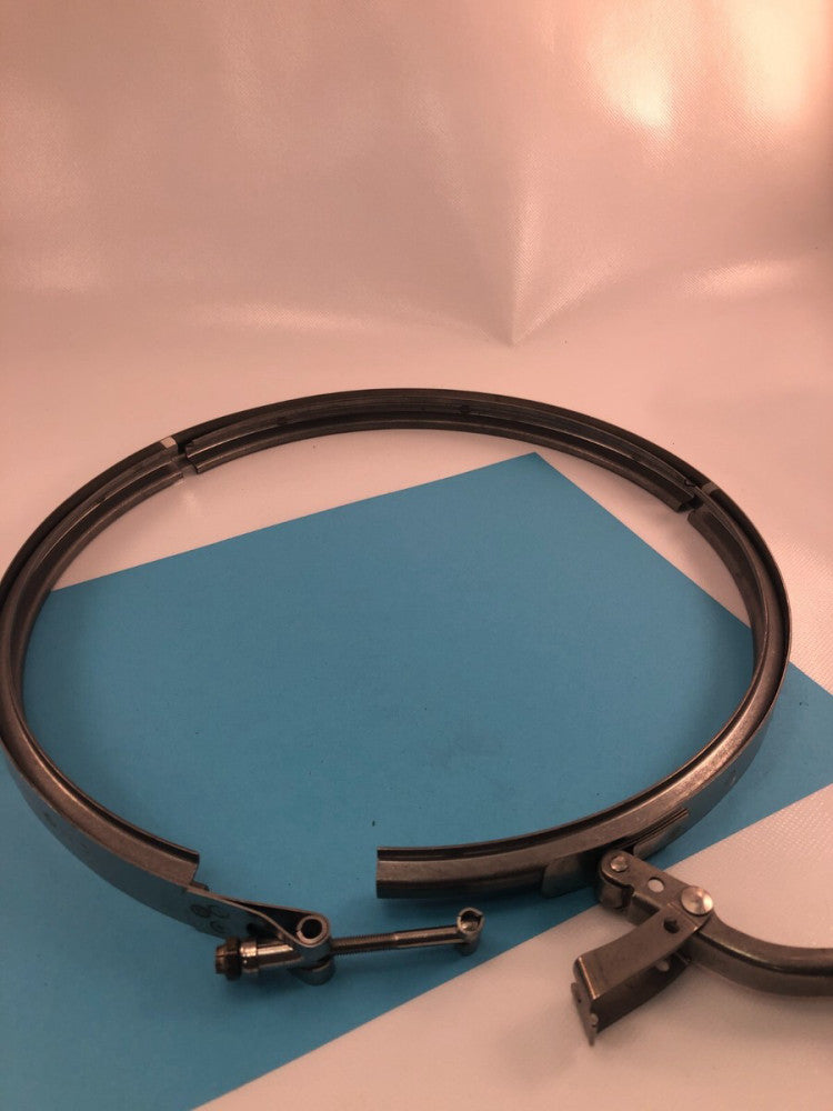 VOSS IND. S/S V-BAND COUPLING CLAMP aprox. 10"dia.  FAST SHIP **NEW**