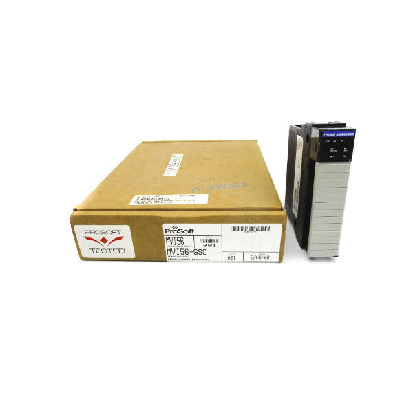 PROSOFT MVI56 MVI56-GSC F/W 1.03 24VDC REV. A01 NSMP