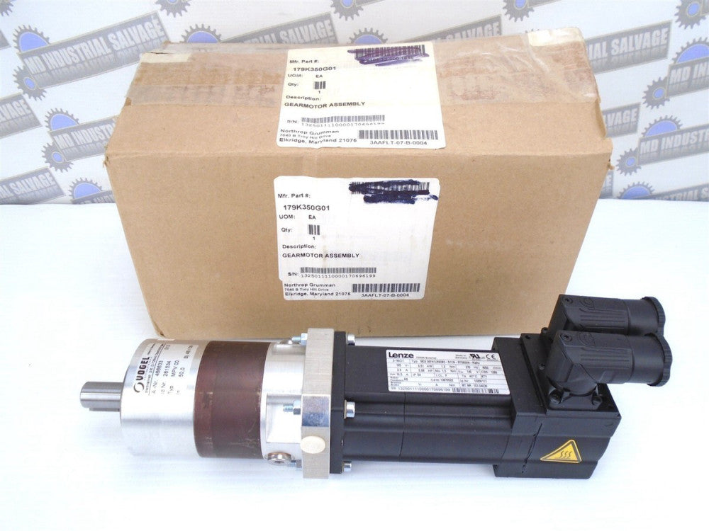 LENZE / VOGEL - MCS 06F41LRS0B0-B11N-ST5S00N-R2SU - GEARMOTOR - 50:1 MPV00 -NEW