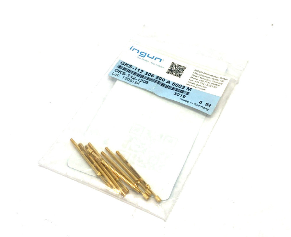 Ingun GKS-112 306 200 A 5002 M Spring-Loaded Test Probe GKS-112-1208 LOT OF 8