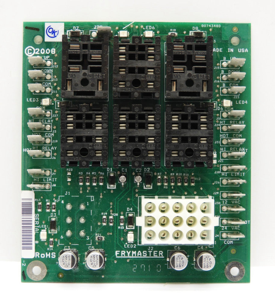 Frymaster 1066779 Interface PCB Assembly Fryer Pre-98 NEW