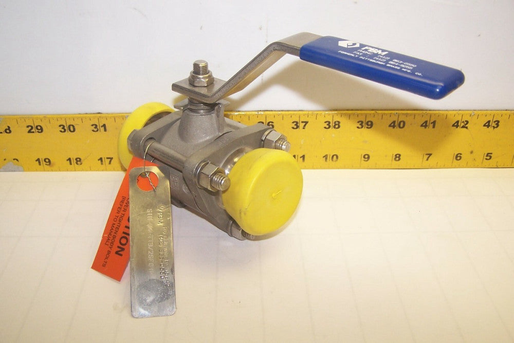 NEW PBM 3/4" SANITARY STAINLESS STEEL BALL VALVE  SIH-34-TT3/2SF01P