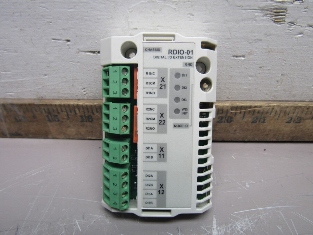 ABB ACS 800 DIGITAL I/O EXTENSION MODULE RDIO-01 XLNT USED TAKEOUT !!MAKE OFFER