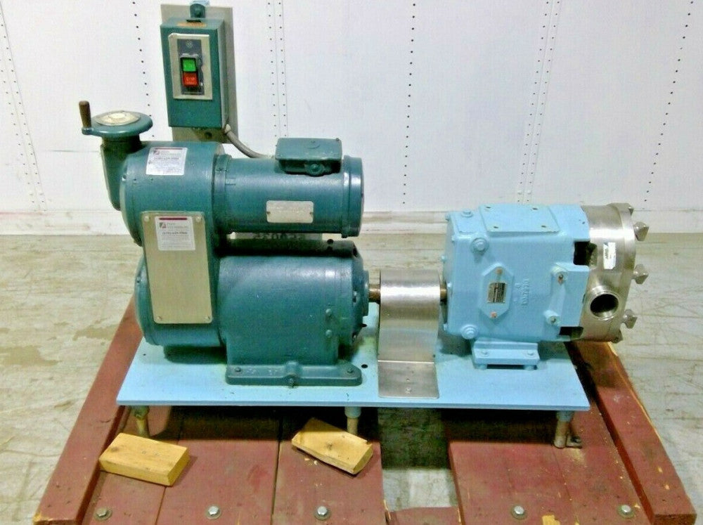 Waukesha Pump Model 60 ROTARY POSITIVE DISPLACEMENT PUMP