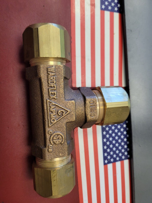 20A Wardflex Brass Tee ASSEMBLY # 352  ( S1-C177)