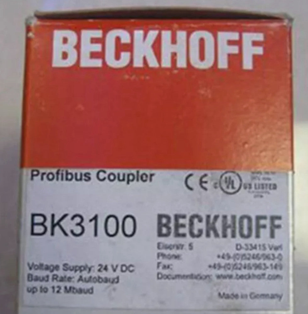 NEW Beckhoff BK3100 BK 3100 Industrial Control System