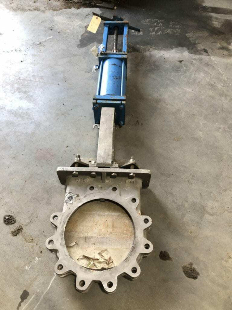 LVC Lined Valve Company 10" 316 Stainless Steel 12 Lug Gate Valve ;150PSI supply