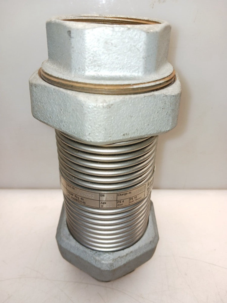 NEW KROM SCHRODER EKO 50RI STAINLESS STEEL BELLOWS FLEXIBLE TUBE GAS VIBRATON