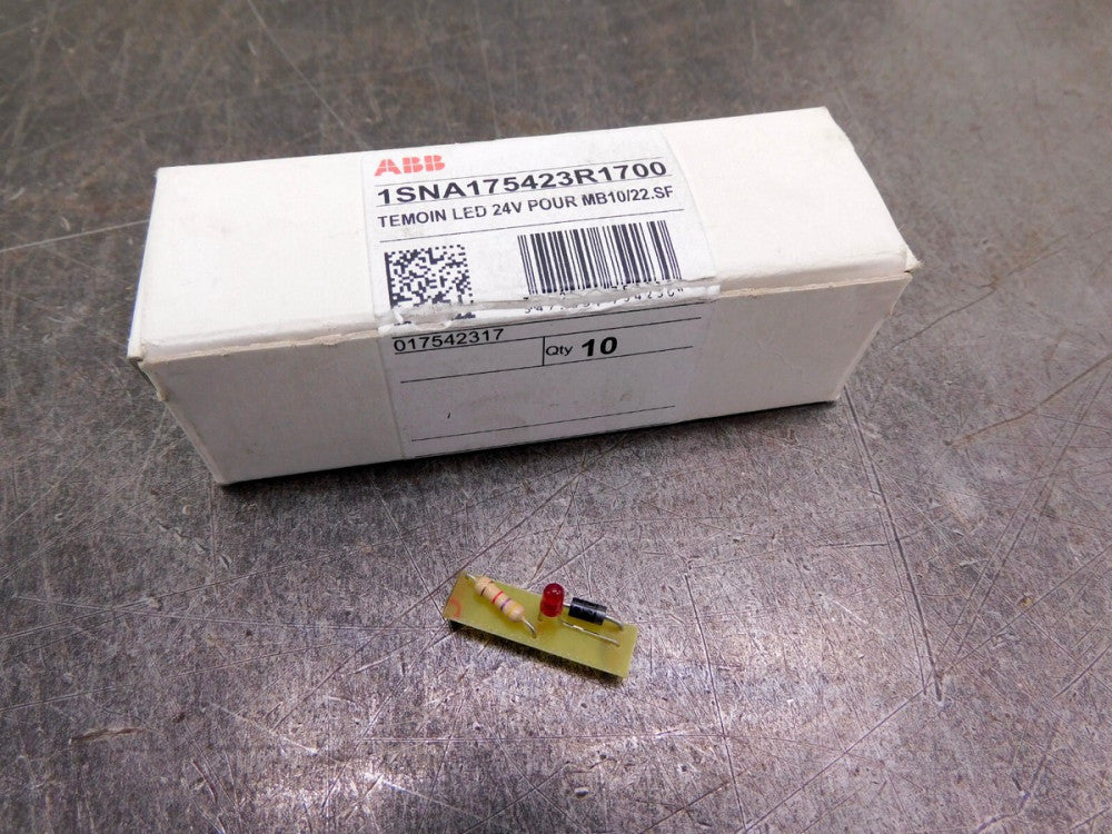 ABB LED Temoin 24 v Pour MB10/22.SF 1SNA175423R1700 Circuit Board