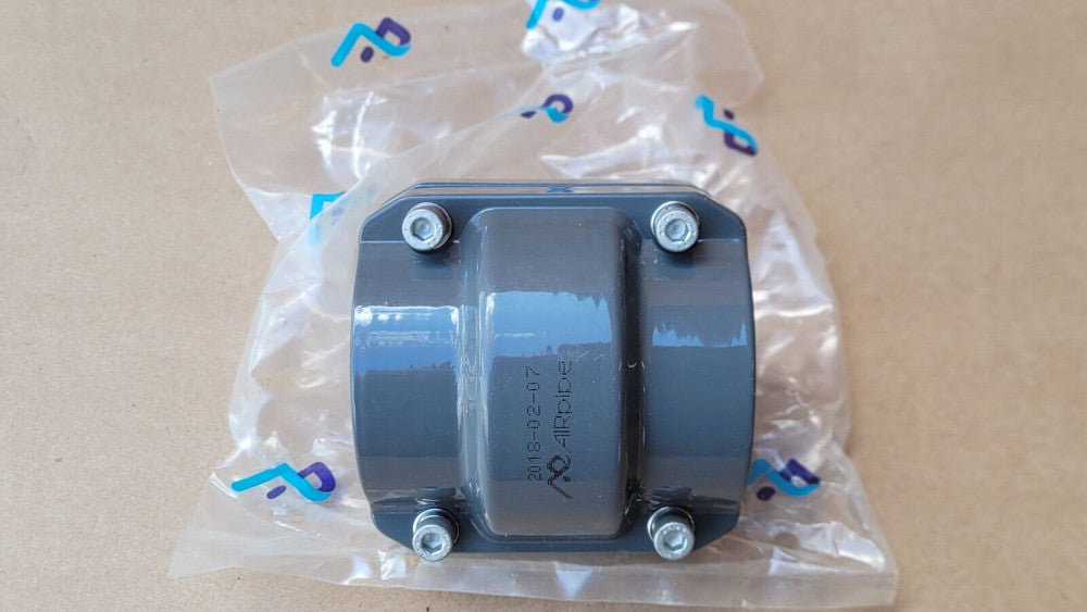 Airpipe AE15 5002 00 2" (50mm) Cast Aluminum Compressed Air Line Union Connector