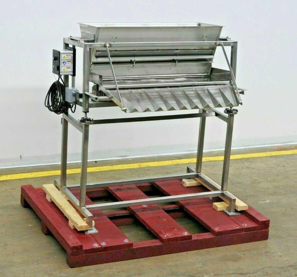 Eriez Multi-Lane Stainless Steel Vibratory Feeder, 40"wide