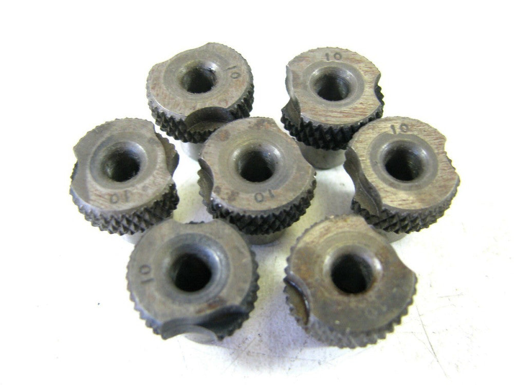 (SF24-6) #10 x 3/8 x 3/8" Slip Fixed Renewable Drill Bushings NEW - Lot of 7 