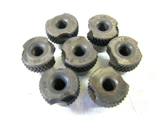 (SF24-6) #10 x 3/8 x 3/8" Slip Fixed Renewable Drill Bushings NEW - Lot of 7 