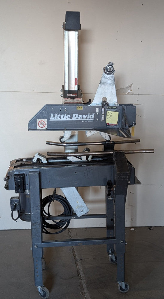 Loveshaw LD7D Little David Semi-Automatic Uniform Case Sealer, 2" Tape