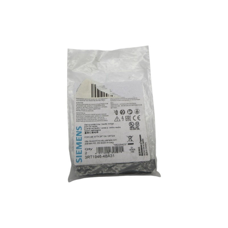SIEMENS 3RT1946-4BA31 (PKG OF 2) NSMP