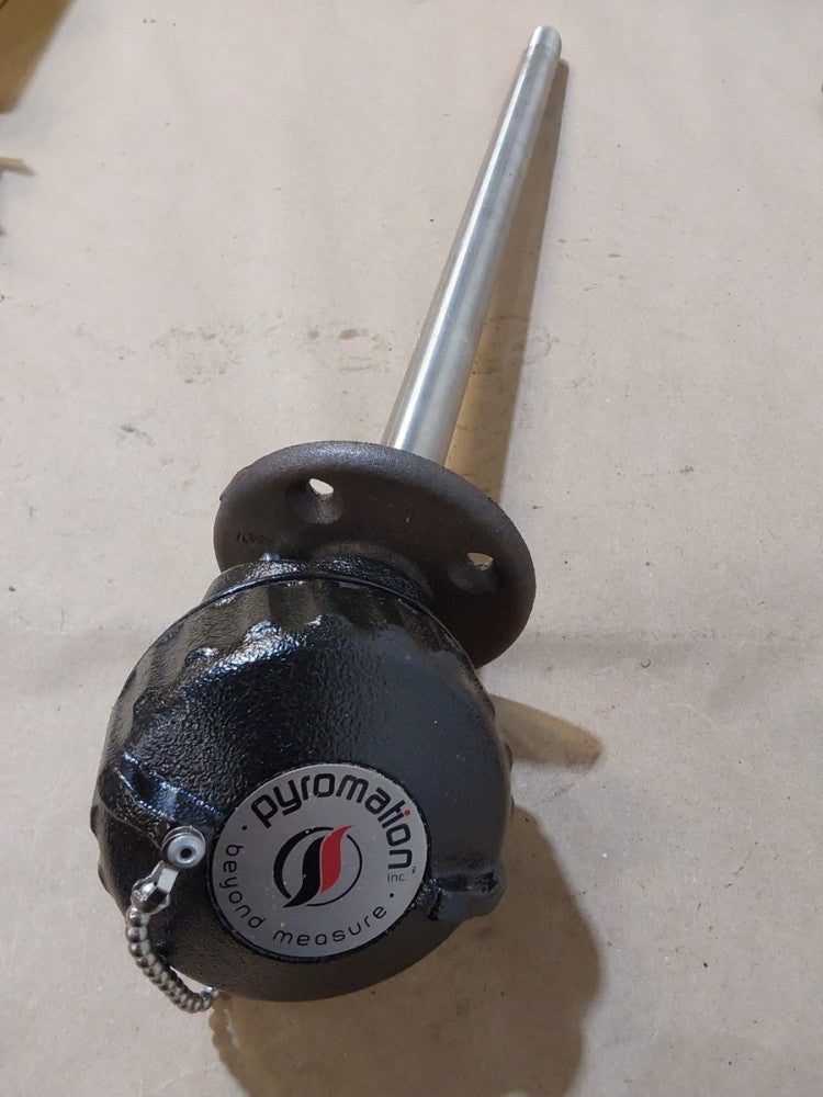 Pyromation K8C7751831H Thermocouple Probe, Temperature Sensor, 18” Probe