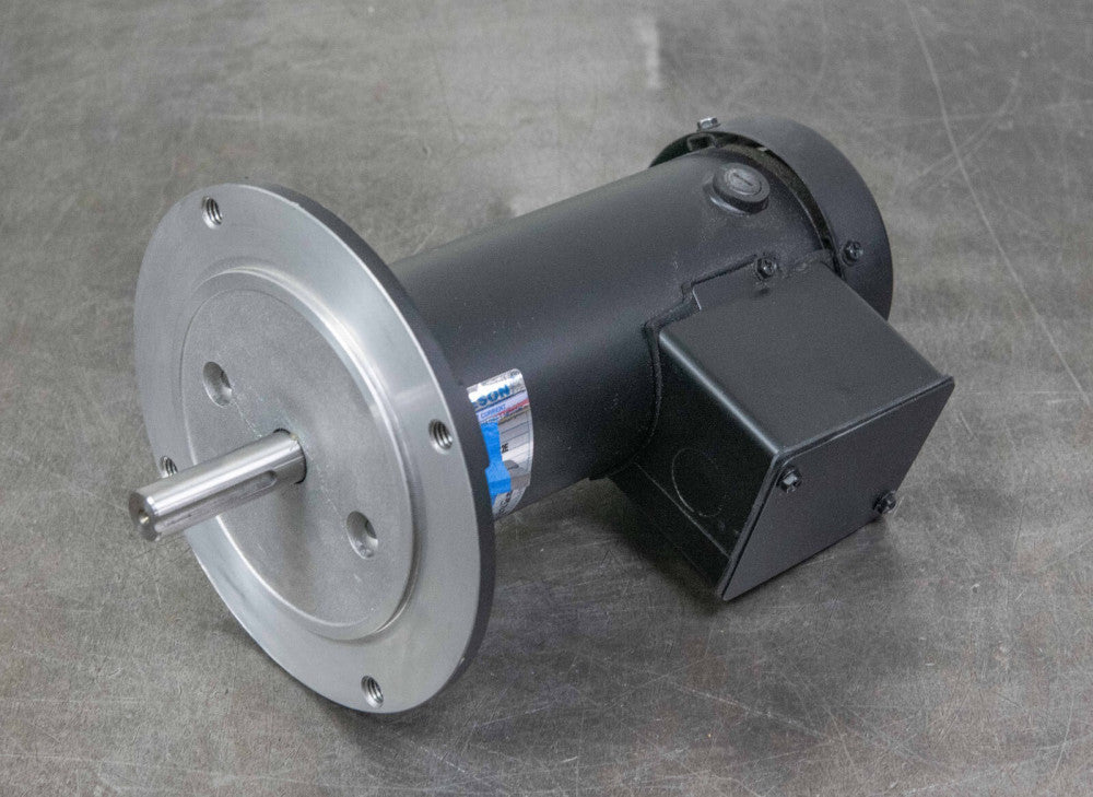 Leeson M1130055.00 Electric Motor 90 V DC 1750 Rpm 1/4 Hp 34 Frame CM34D17FC2E